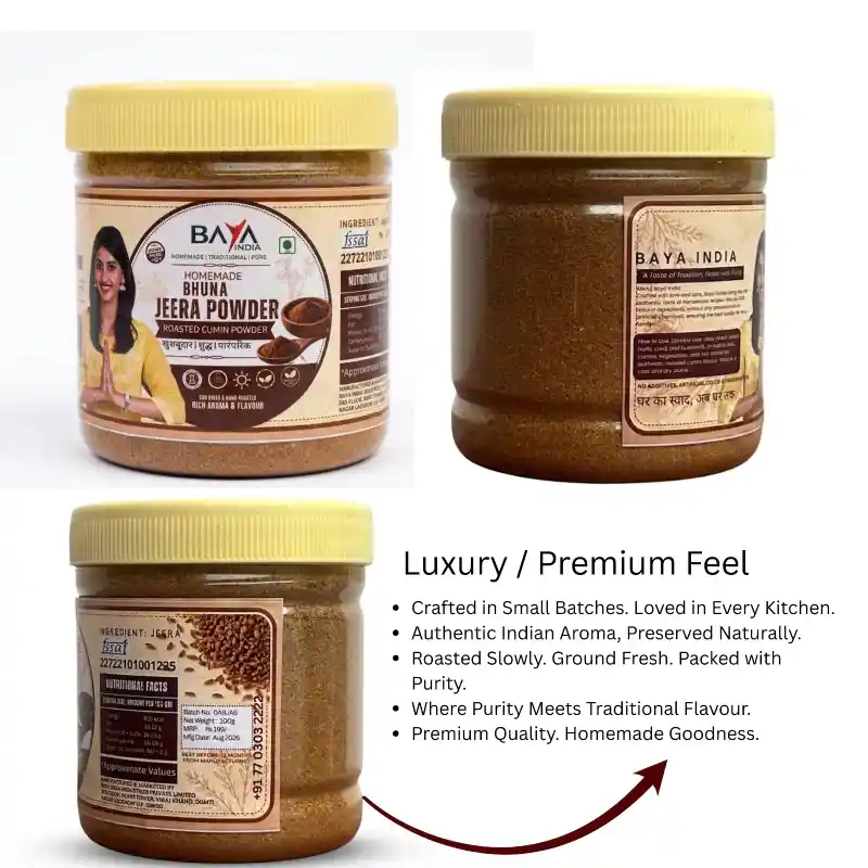 Bhuna huva Jeera Powder