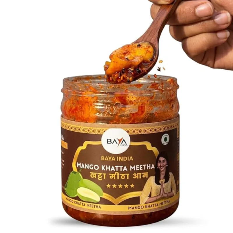 Khatta Meetha Mango Pickle | Sweet & Tangy Aam Ka Achar | Traditional Homemade Pickle | Baya India