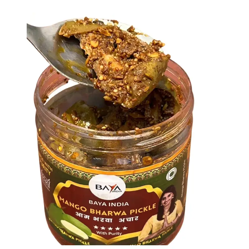 Stuffed Mango Pickle | Aam Ka Sukha Achar | Traditional Homemade Indian Pickle | Baya India