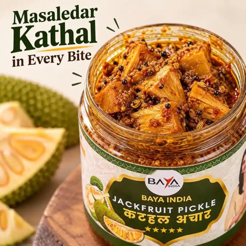 Kathal Ka Achar | Jackfruit Pickle | Homemade Indian Pickle | Baya India - Image 2