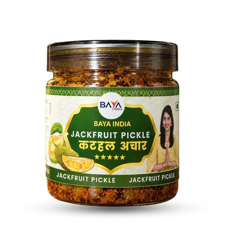 Kathal Ka Achar | Jackfruit Pickle | Homemade Indian Pickle | Baya India