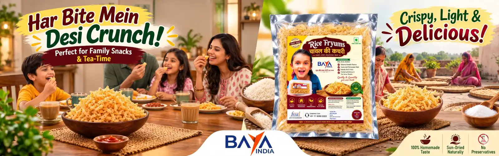 Baya India Homemade Snacks Slider 2