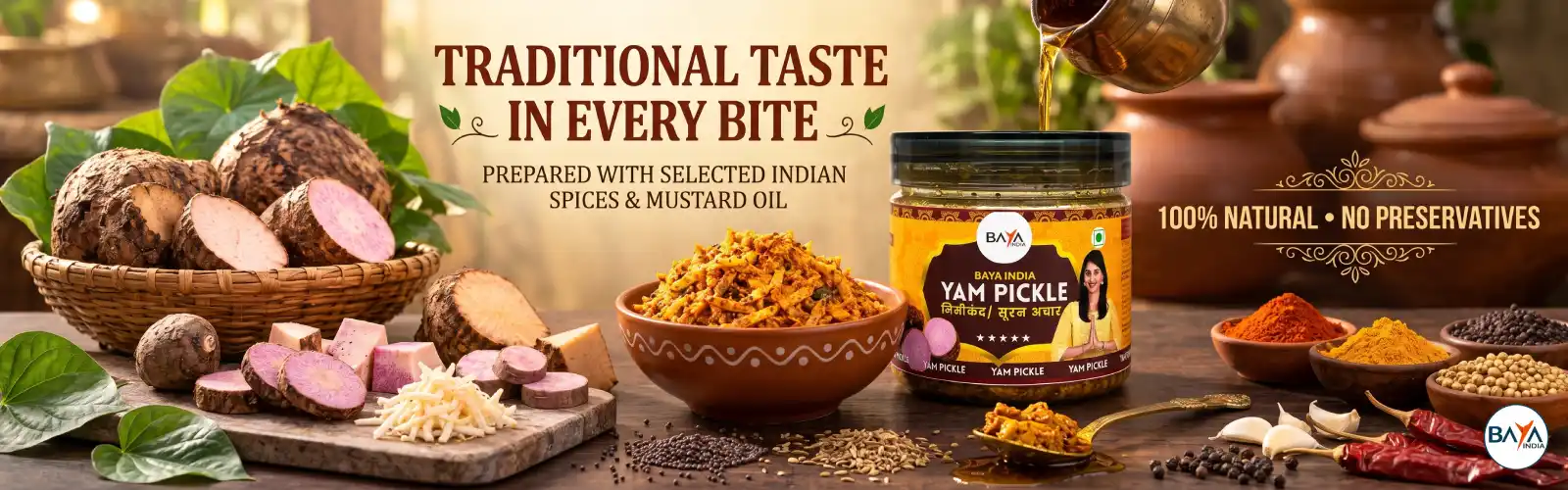 Baya India homemade Pickle Slider 3